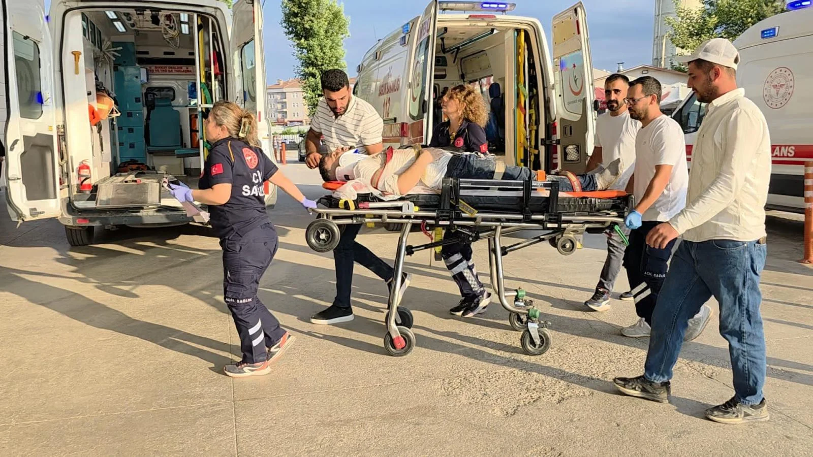 İnegöl’de feci olay! Asansör boşluğuna düştü