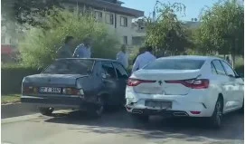 İnegöl'de sabah saatlerinde zincirleme kaza!