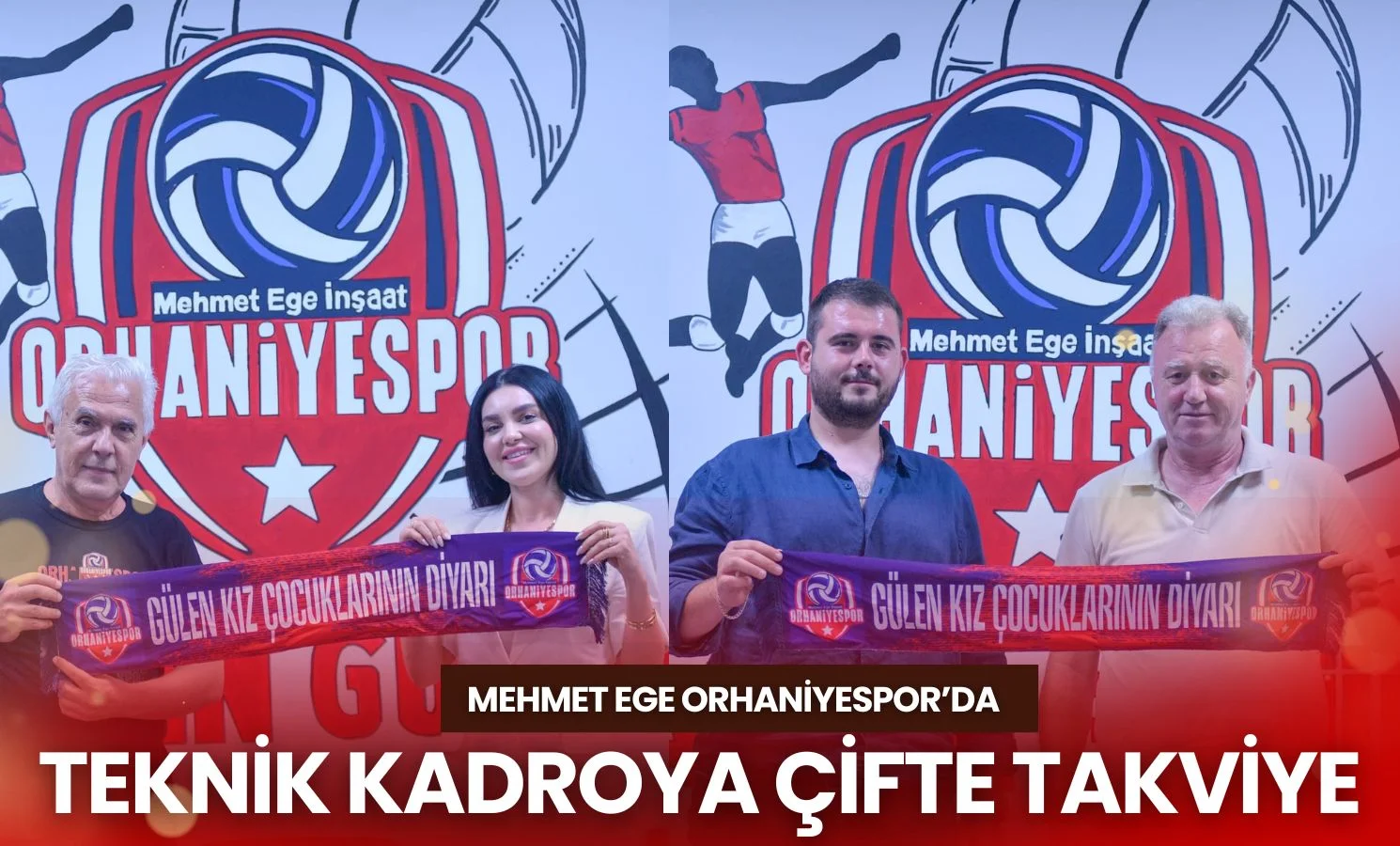 Mehmet Ege Orhaniyespor’da Teknik Kadroya Çifte Takviye