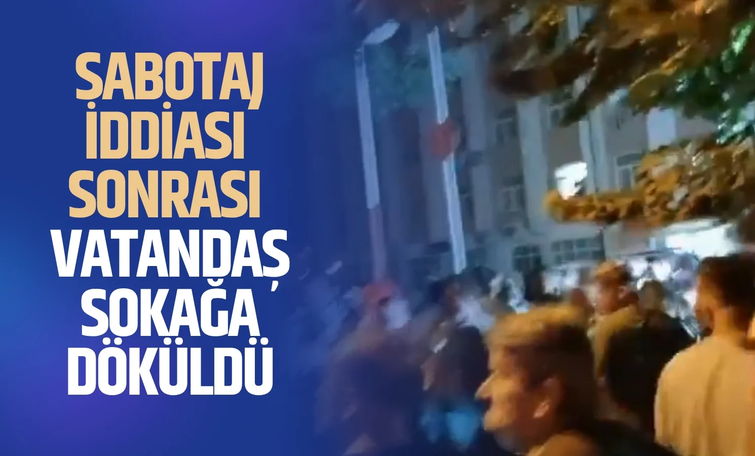 Bursa’da sabotaj iddiası sonrası 2 kişi linç edilmek istendi