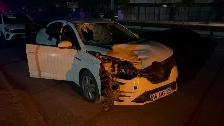Bursa'da yolun karşısına geçmek isteyen yaya kazada hayatını kaybetti