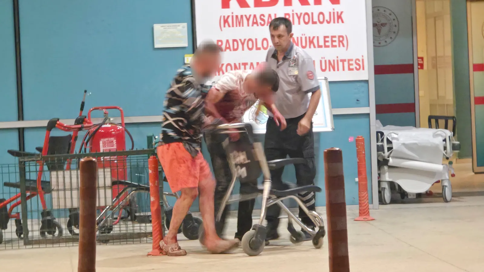 İnegöl'de alkollü kavga 1 yaralı