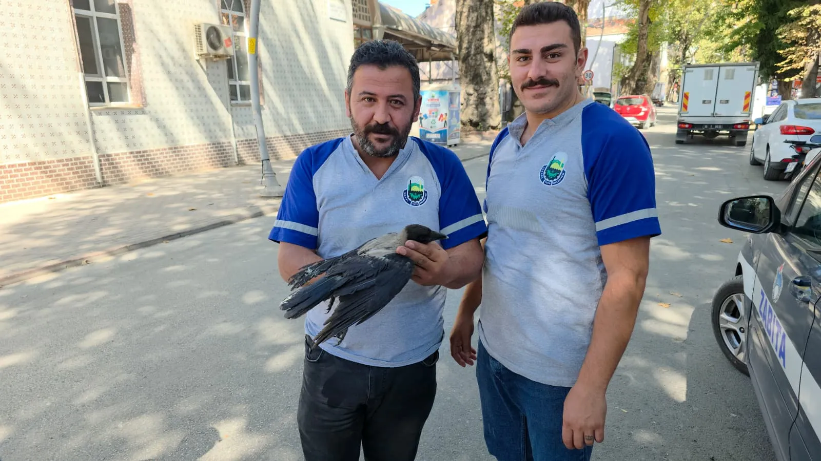 İnegöl’de 50 metre yükseklikte mahsur kaldı: İtfaiye kurtardı
