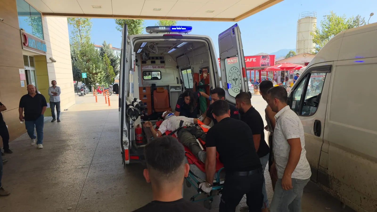 İnegöl'de feci olayda ağır yaralandı!