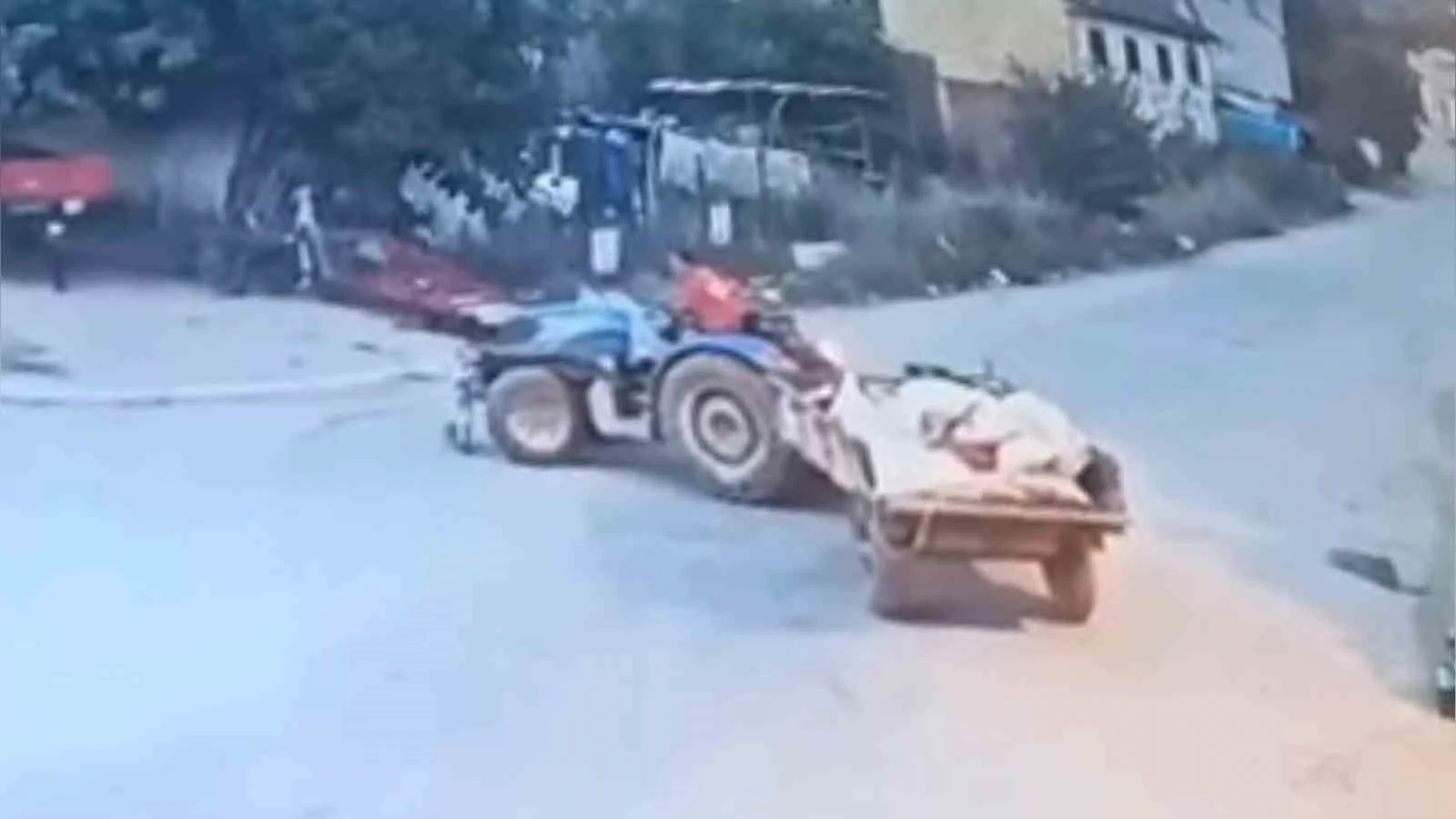Kahreden kazanın görüntüleri ortaya çıktı