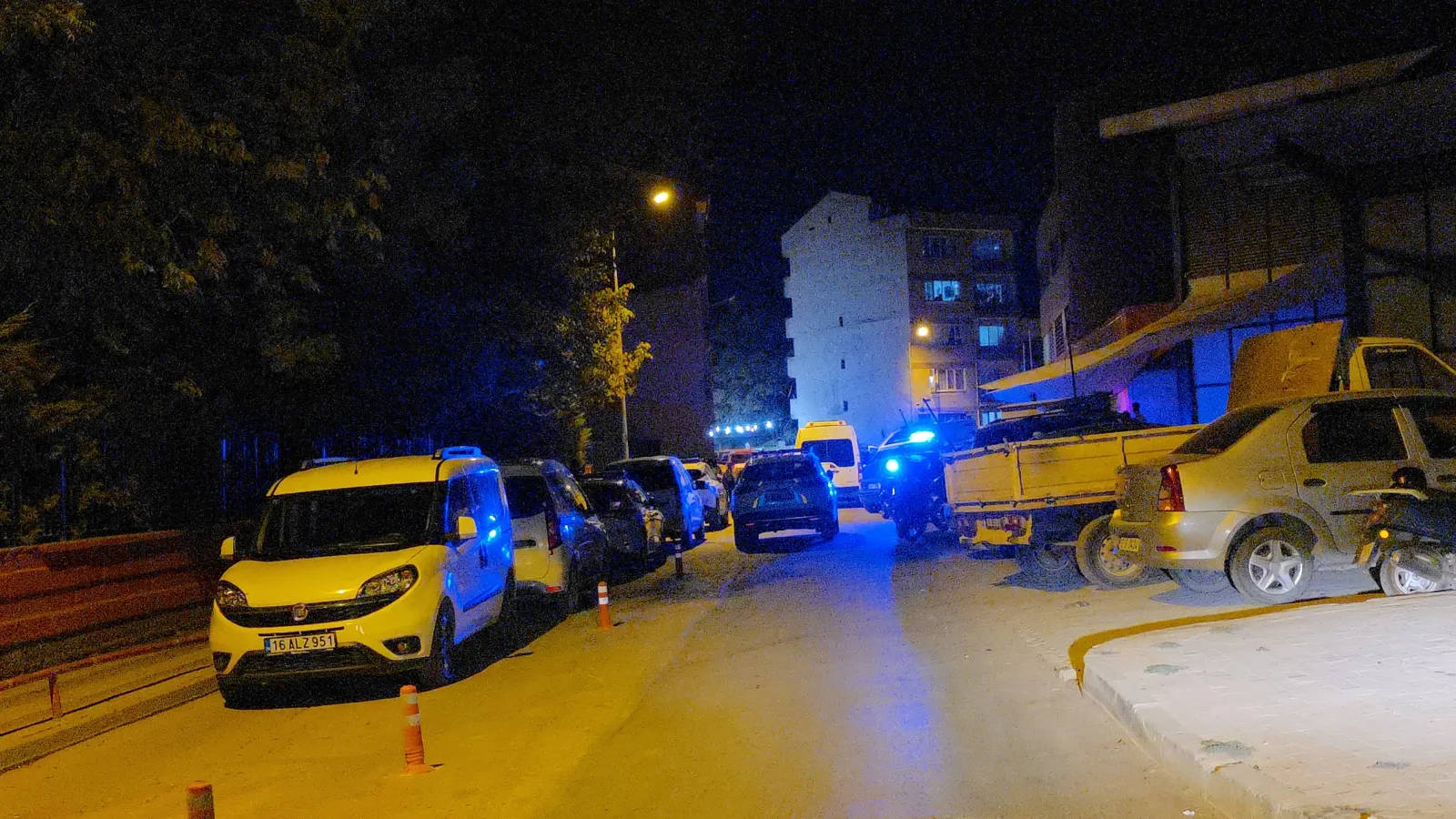 İnegöl’de mahalle karıştı 1 gözaltı