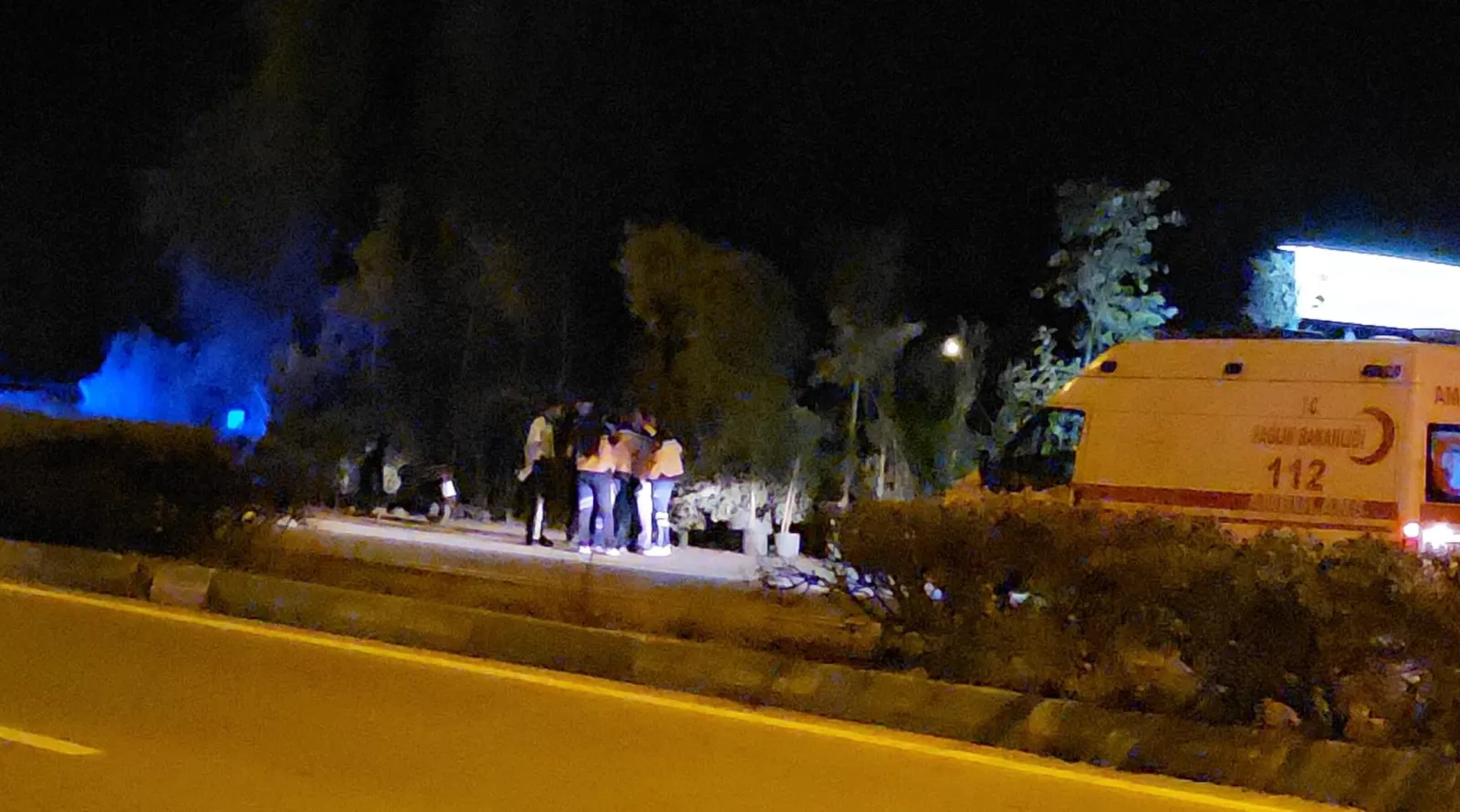 İnegöl'de korkutan kaza: 1 yaralı