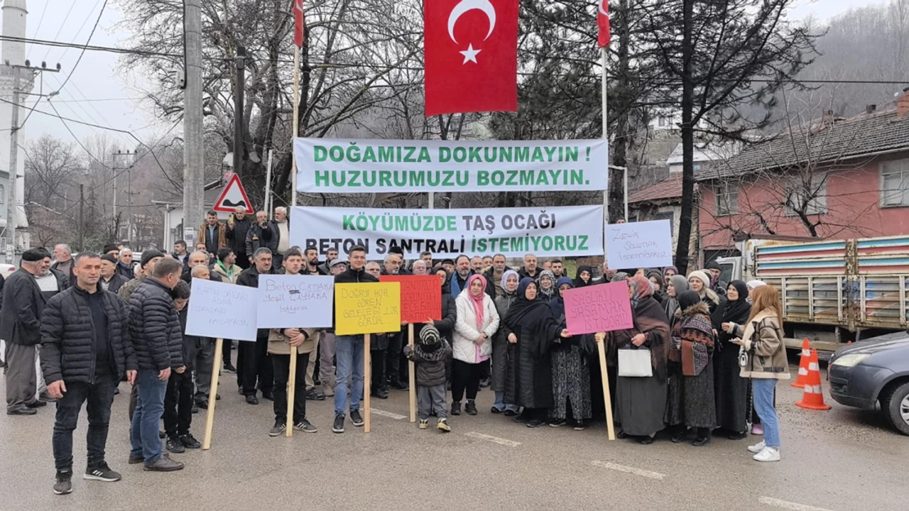 İnegöl'de köylüler kazandı! Proje iptal edildi