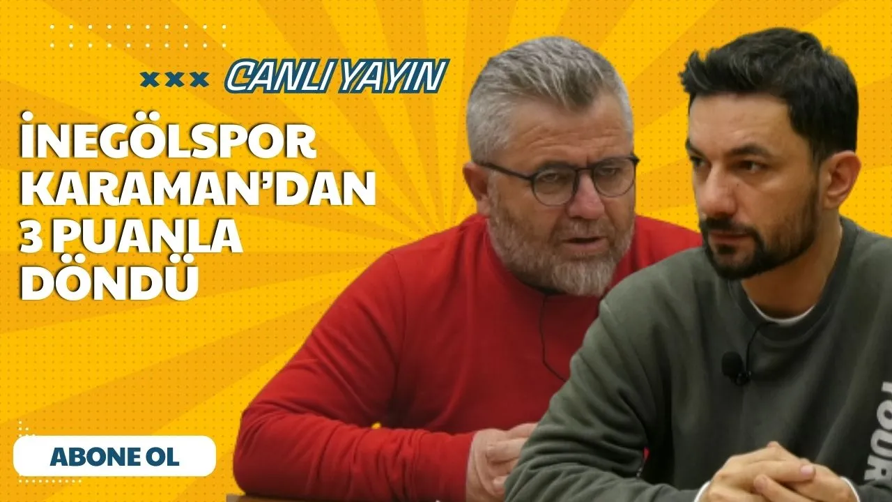 İnegölspor, Karaman F.K. Deplasmanından 3 Puanla Döndü