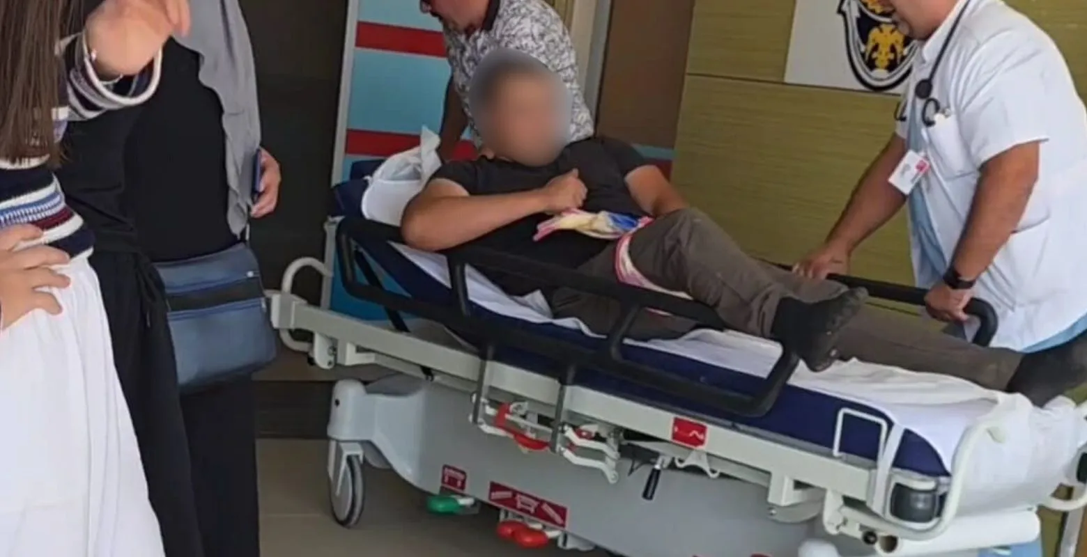 İnegöl'de talihsiz adam feci şekilde yaralandı!