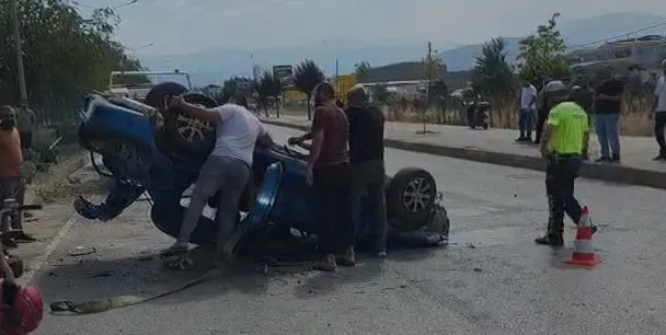 Alanyurt yolunda can pazarı! 2 ağır yaralı