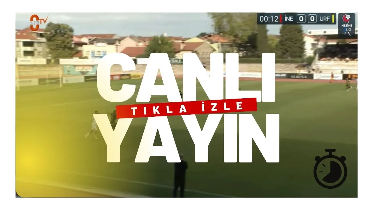 İnegölspor - Şanlıurfaspor | CANLI YAYIN
