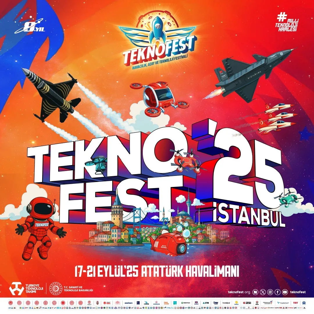 TEKNOFEST İstanbul başlıyor: Teknoloji tutkunları Atatürk Havalimanı’nda buluşacak