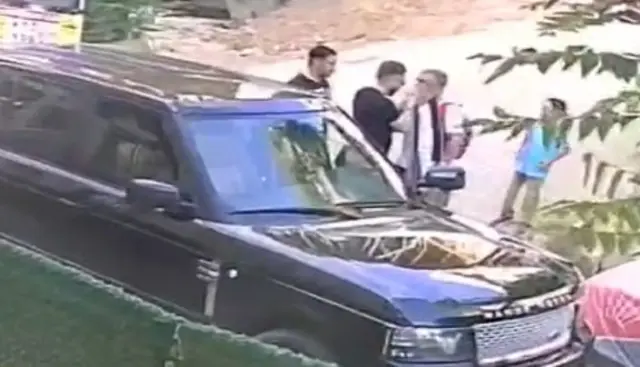 Evladının önünde tokatlanan baba konuştu