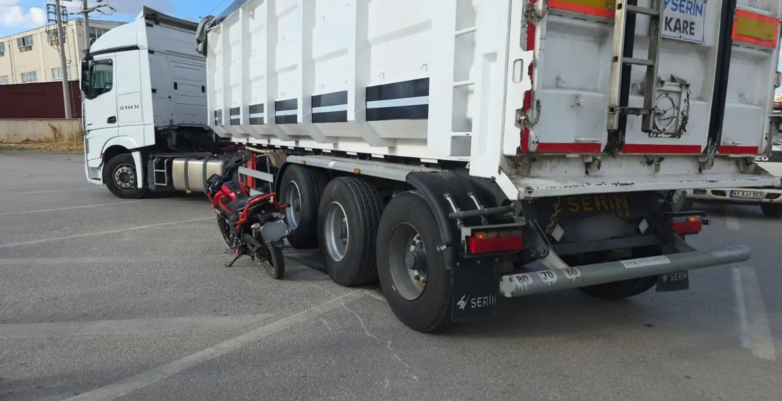 İnegöl'de korkutan kaza: 1 yaralı