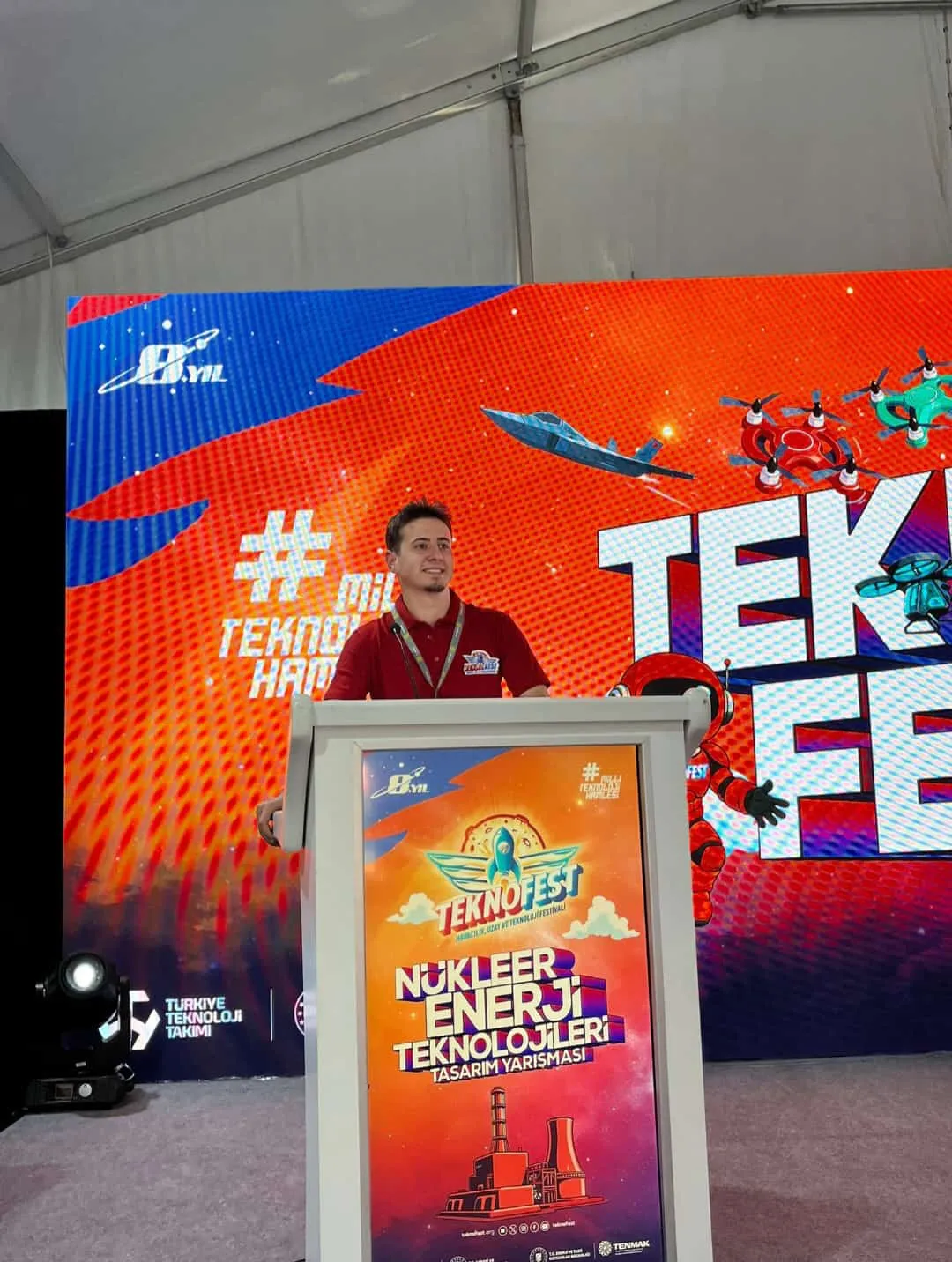 İnegöllü Ömer Faruk Dönmez Teknofest’te birinci oldu