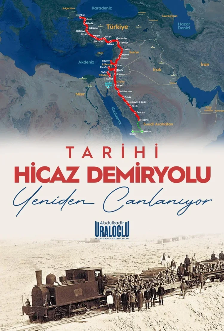 Tarihi Hicaz Demiryolu canlanıyor
