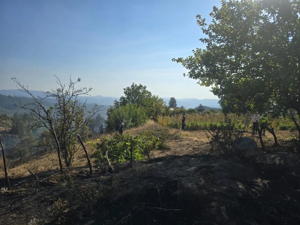 Piknik faciaya dönüşüyordu! Helikopterle önlendi