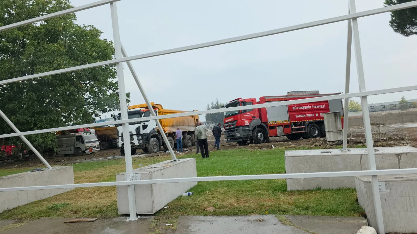 İnegöl OSB'de korkutan yangın!