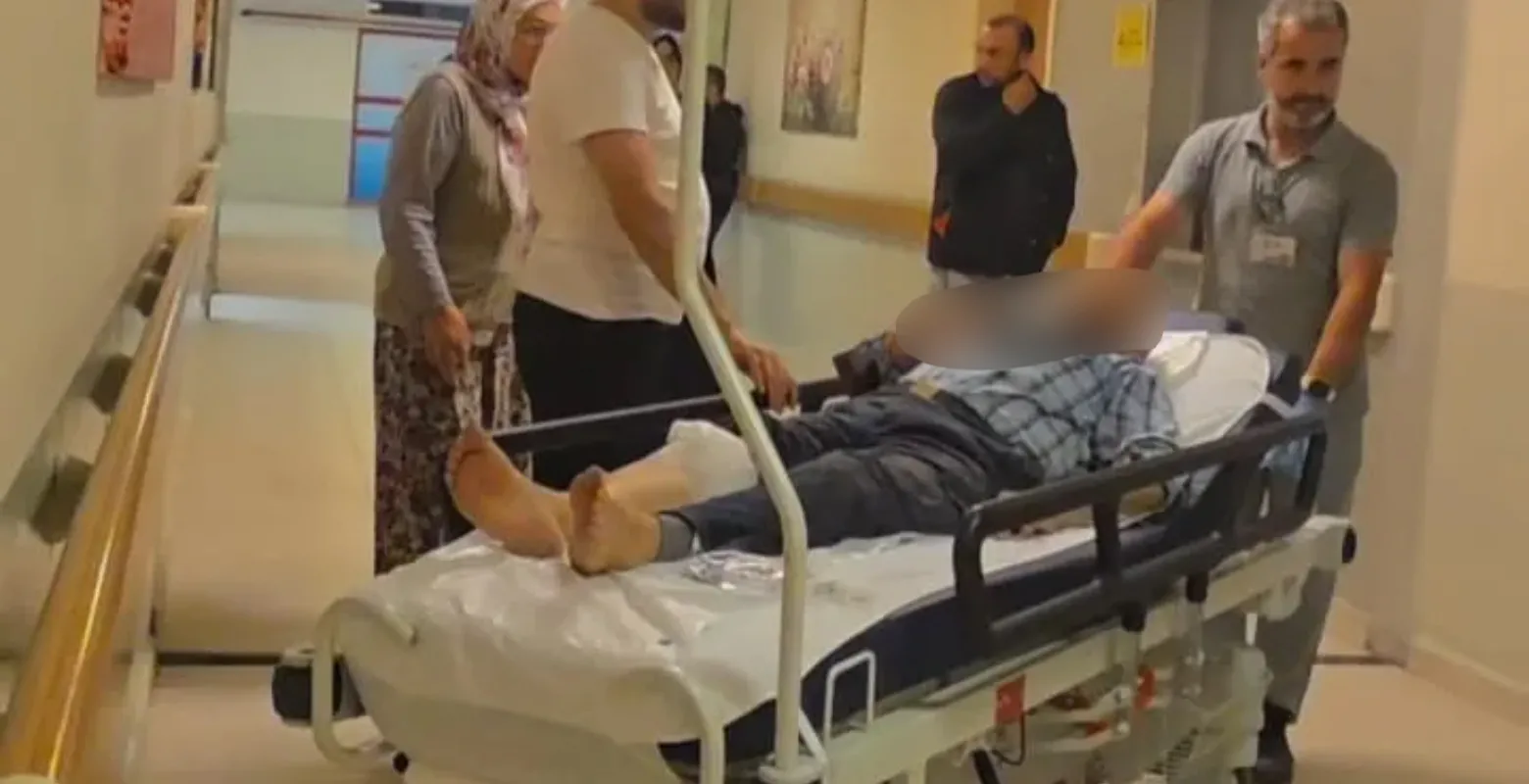 İnegöl'de hızar faciası! Yaşlı adam ağır yaralandı