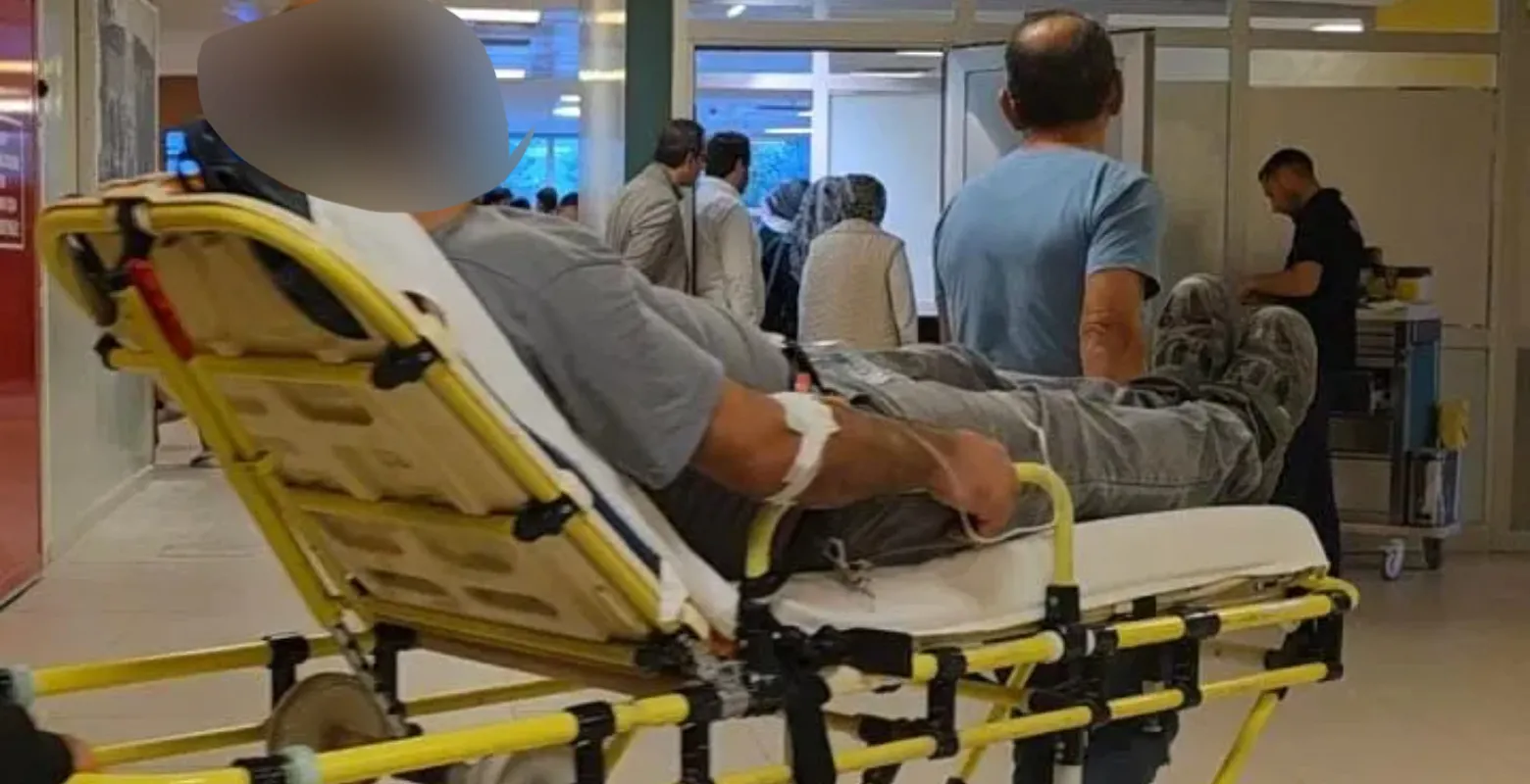 İnegöl'de bir spiral kazası daha! Az daha kolundan oluyordu