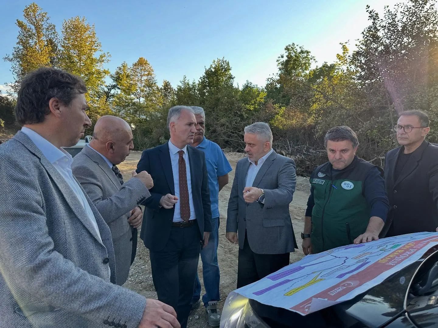 Ayhan Salman ve Alper Taban Hocaköy Barajı'nda ki Çalışmaları İnceledi