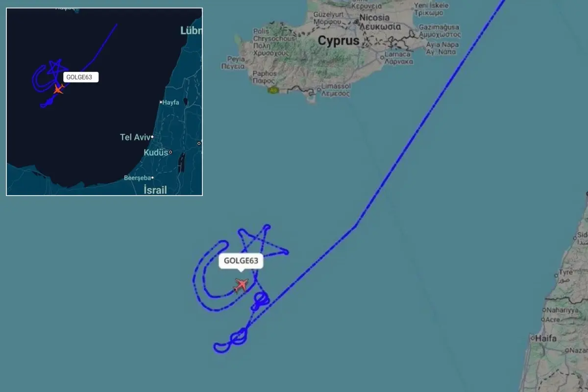 Ateşkes sonrası Türk SİHA’sı Akdeniz’de Ay-Yıldız Çizdi