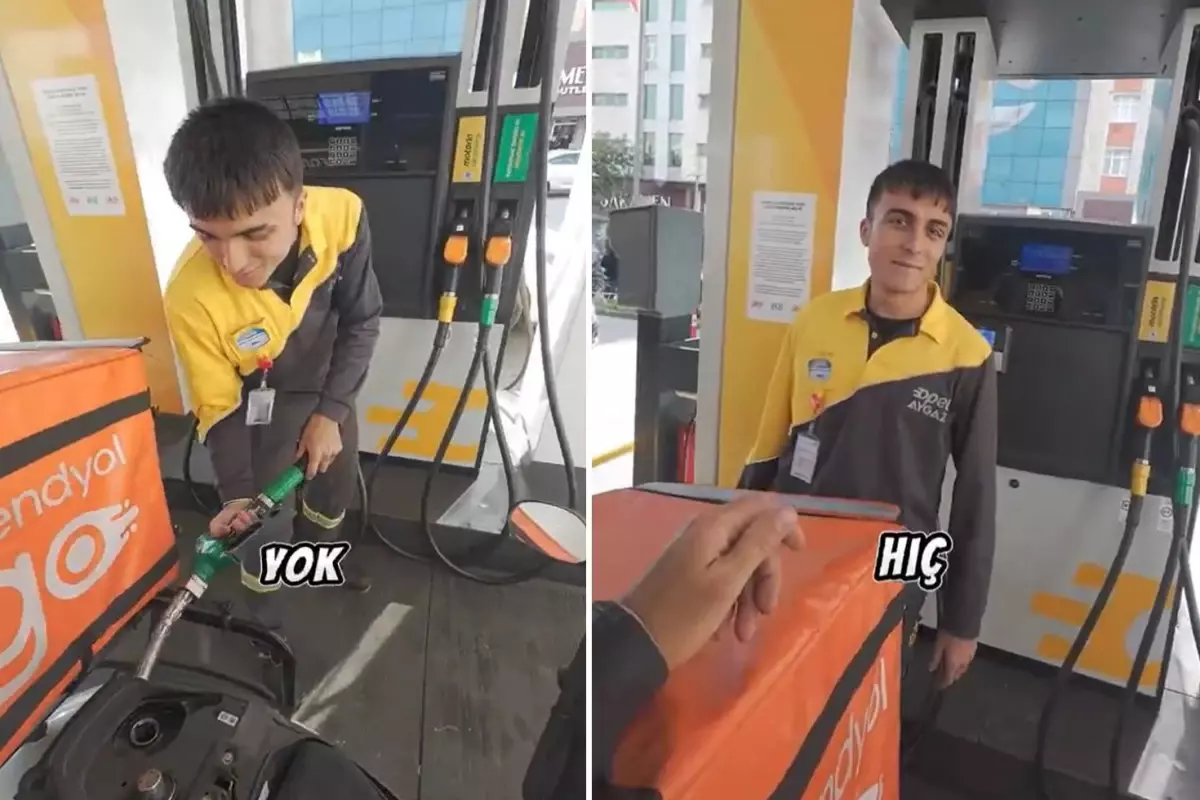 Pompacıdan ilginç soru; Bilirsen yakıt bedava