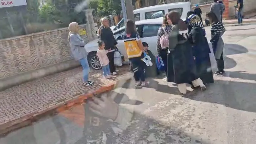 İnegöl'de korkutan kaza! 1 yaralı