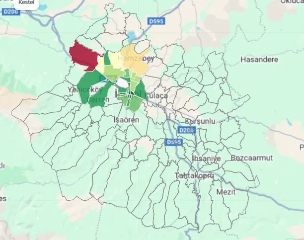 Son 5 yılda İnegöl'deki kiralarda devasa artış!