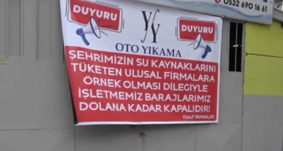 Esnaf işyerine öyle bir yazı astı ki...