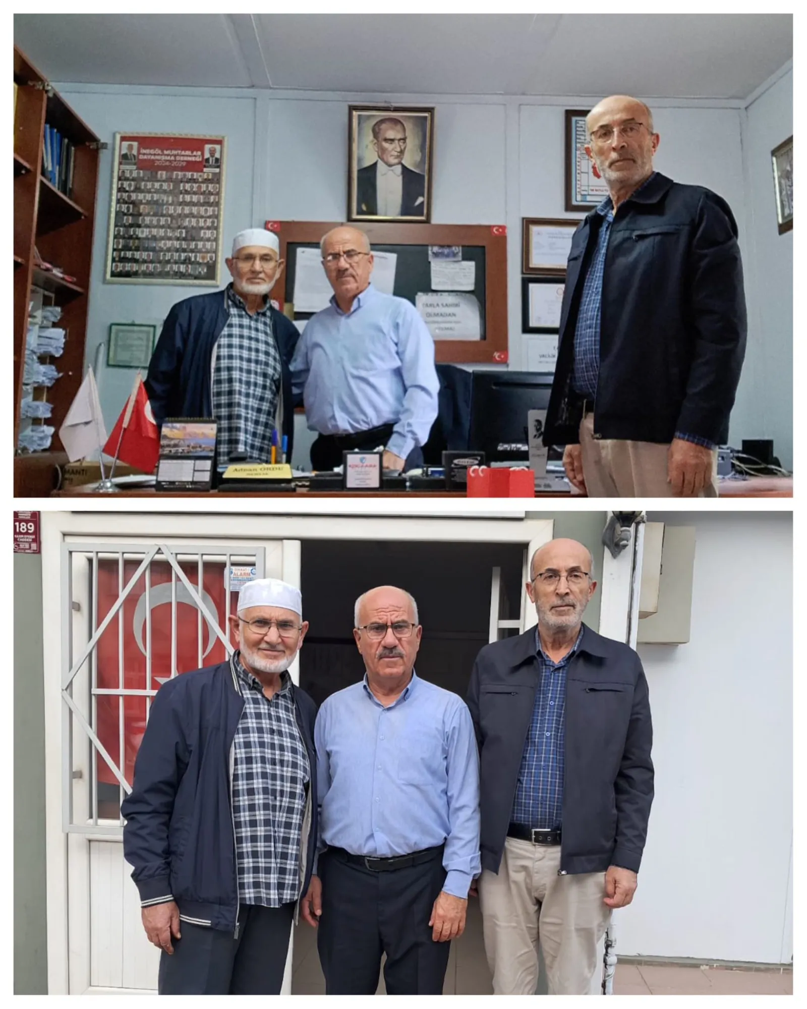 Saadet Partisi İnegöl İlçe Teşkilatı, Muhtarlar Günü'nü Kutladı