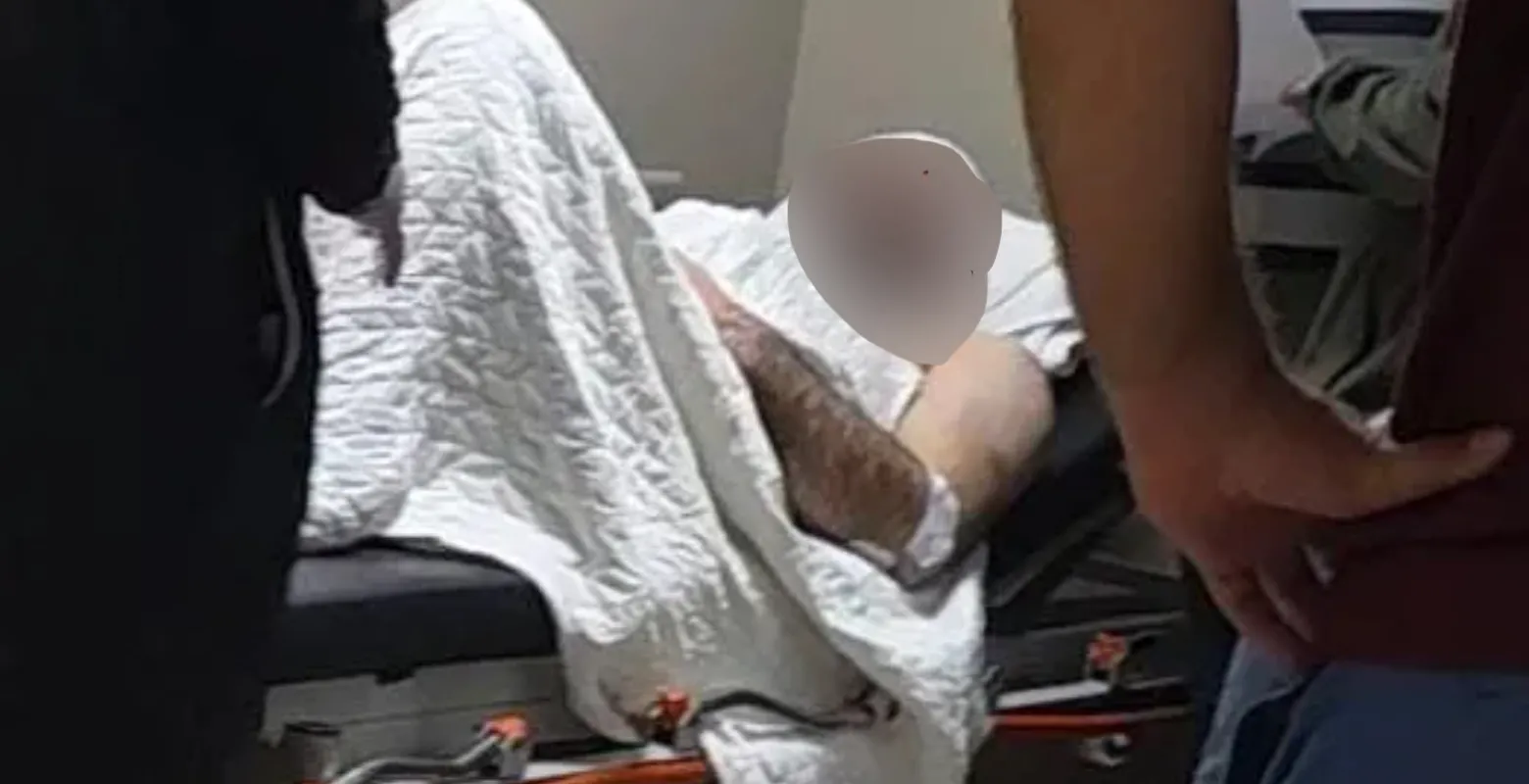 İnegöl'de feci kaza! 1 işçi başından yaralandı