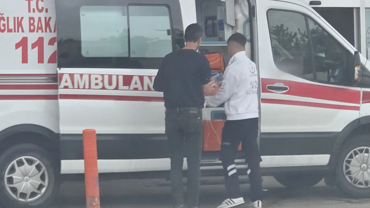 İnegöl'de feci olay sonrası Bursa'ya sevk edildi