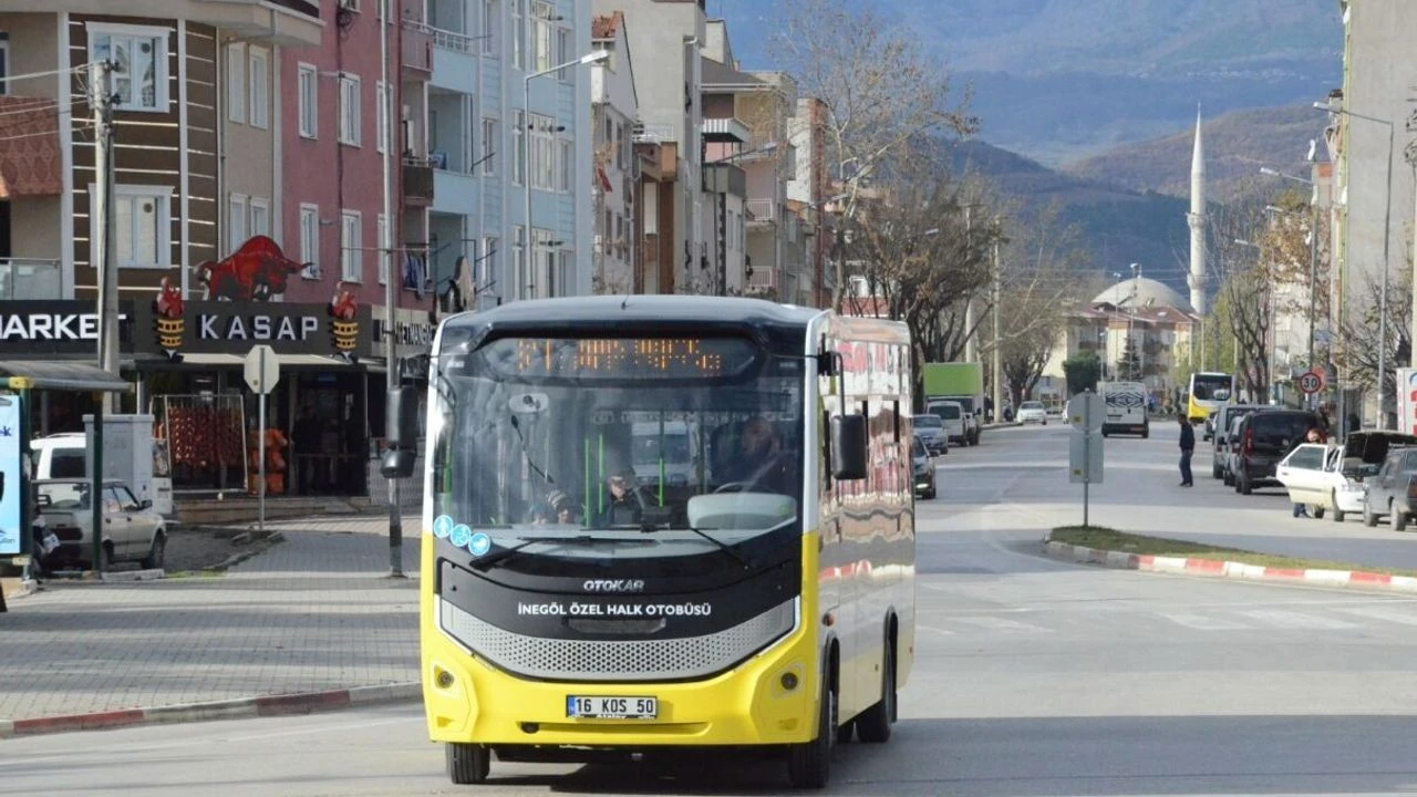 İnegöl’de toplu taşıma bayramda ücretsiz olacak