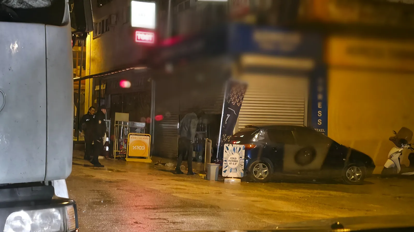 İnegöl'de iş yerine silahlı saldırı