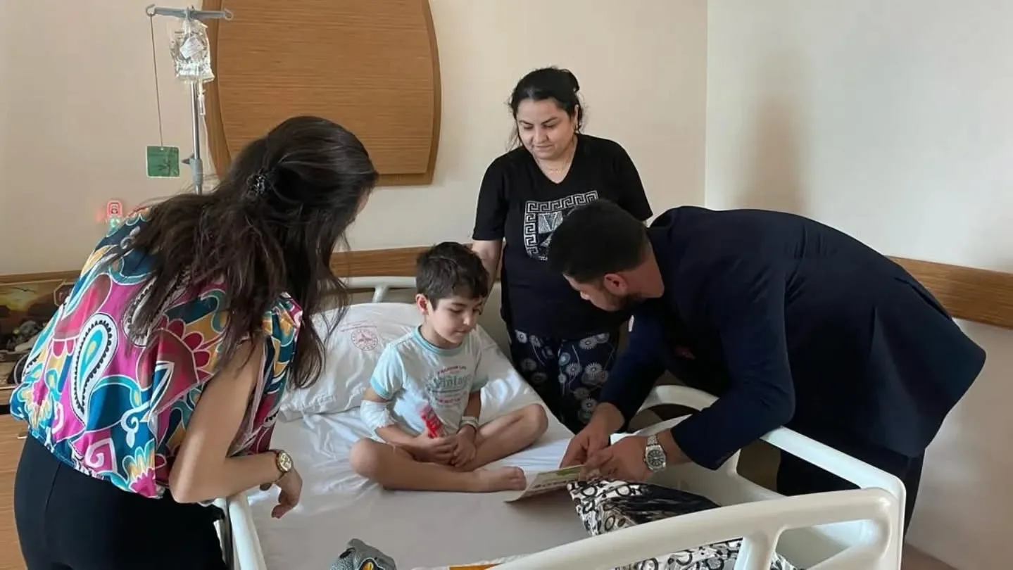 İnegöl Devlet Hastanesi’nde sevgi dolu buluşma