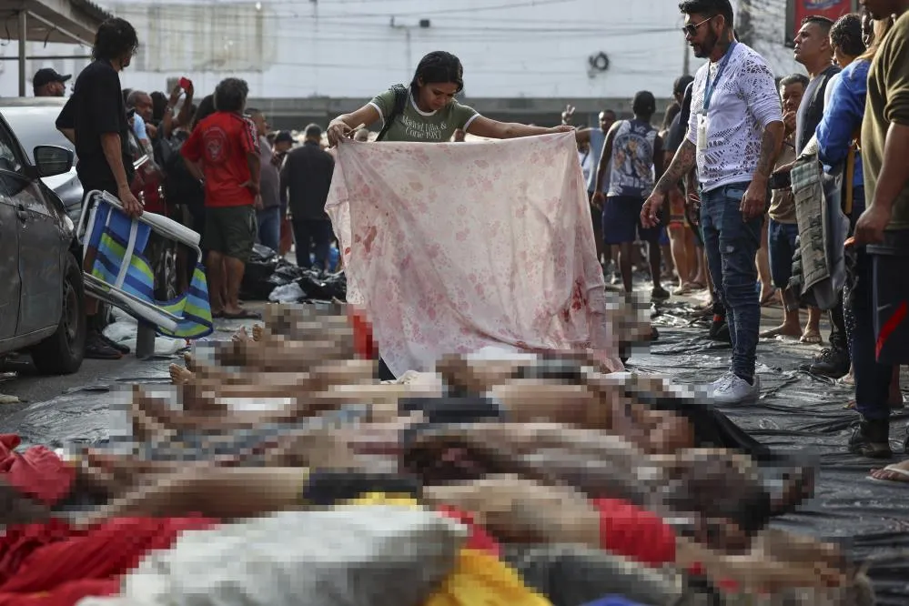 Savaş gibi operasyonda cesetler sokaklara dizildi!