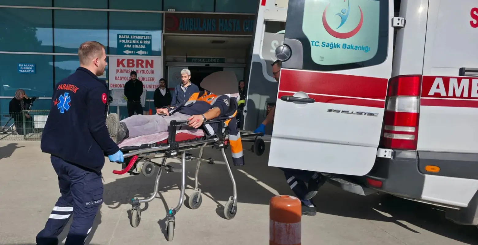 İnegöl'de bir feci kaza daha! 1 yaralı