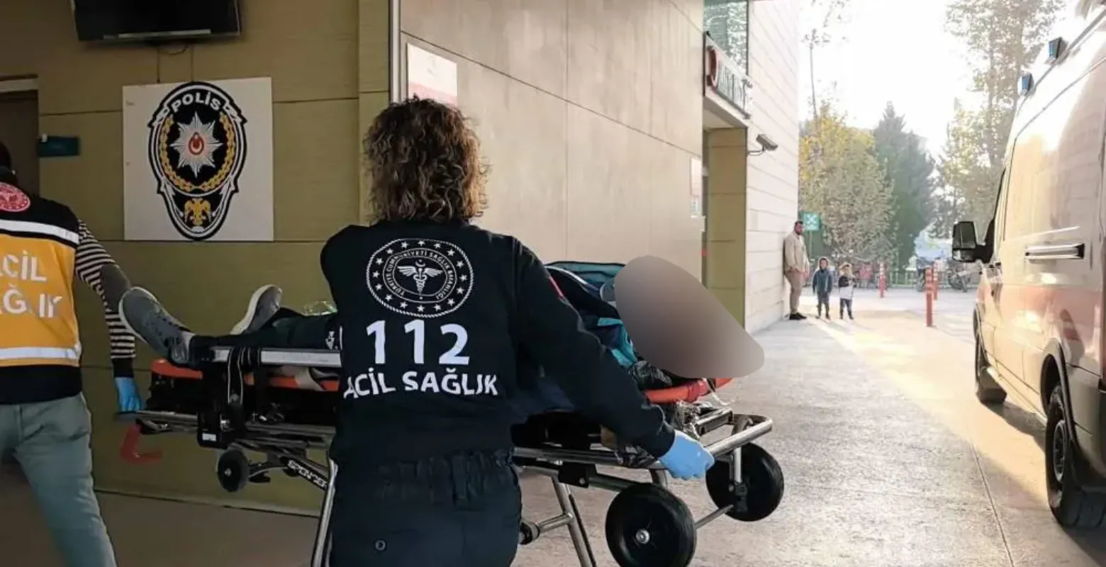 İnegöl'de feci kaza! 1 ağır yaralı