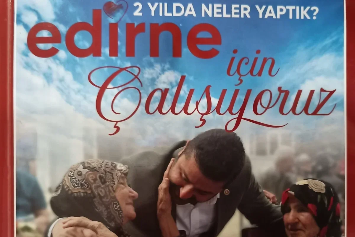 CHP Edirne Milletvekili Ahmet Baran Yazgan Faaliyet Kitabını Tanıttı