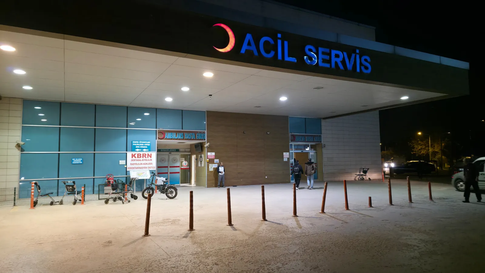 İnegöl'de feci olay! Kafasına demir saplandı