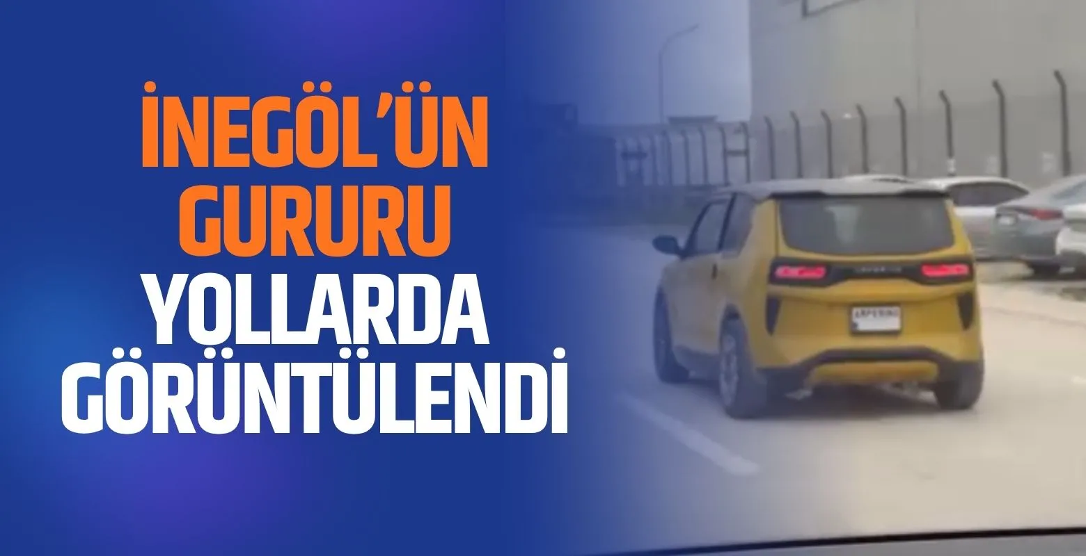 İnegöl’ün Yerli Otomobili “Amperino” Yollarda