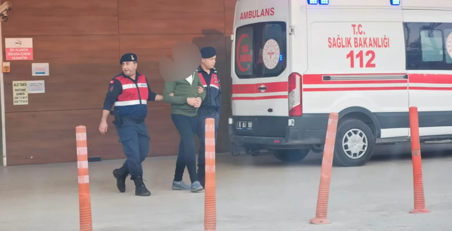 Hakaret suçundan aranan şüpheli İnegöl'de yakalandı