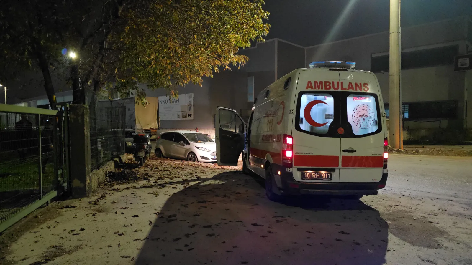 İnegöl’de Motosiklet Devrildi: 1 Yaralı