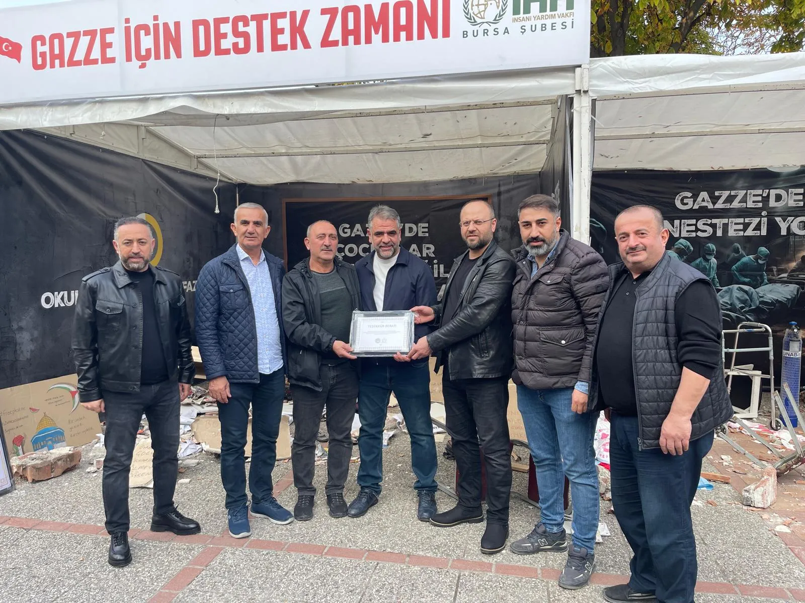 Kafkas Sosyal Yardım Derneği’nden Gazze’ye dev bağış