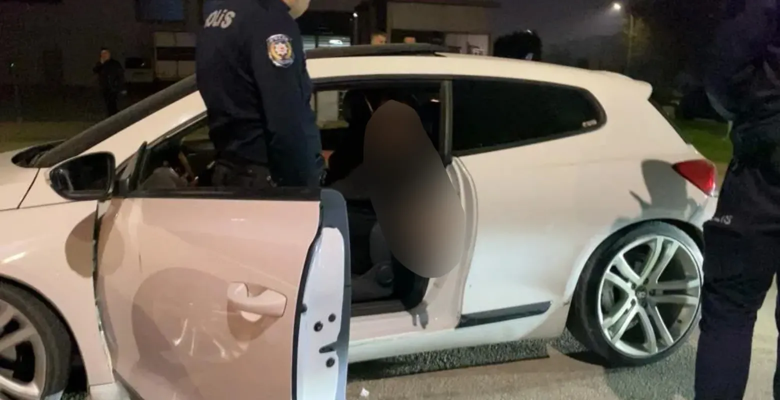 İnegöl'de tam 6. kez alkollü yakalandı! Polise aldırmadan içmeye devam etti