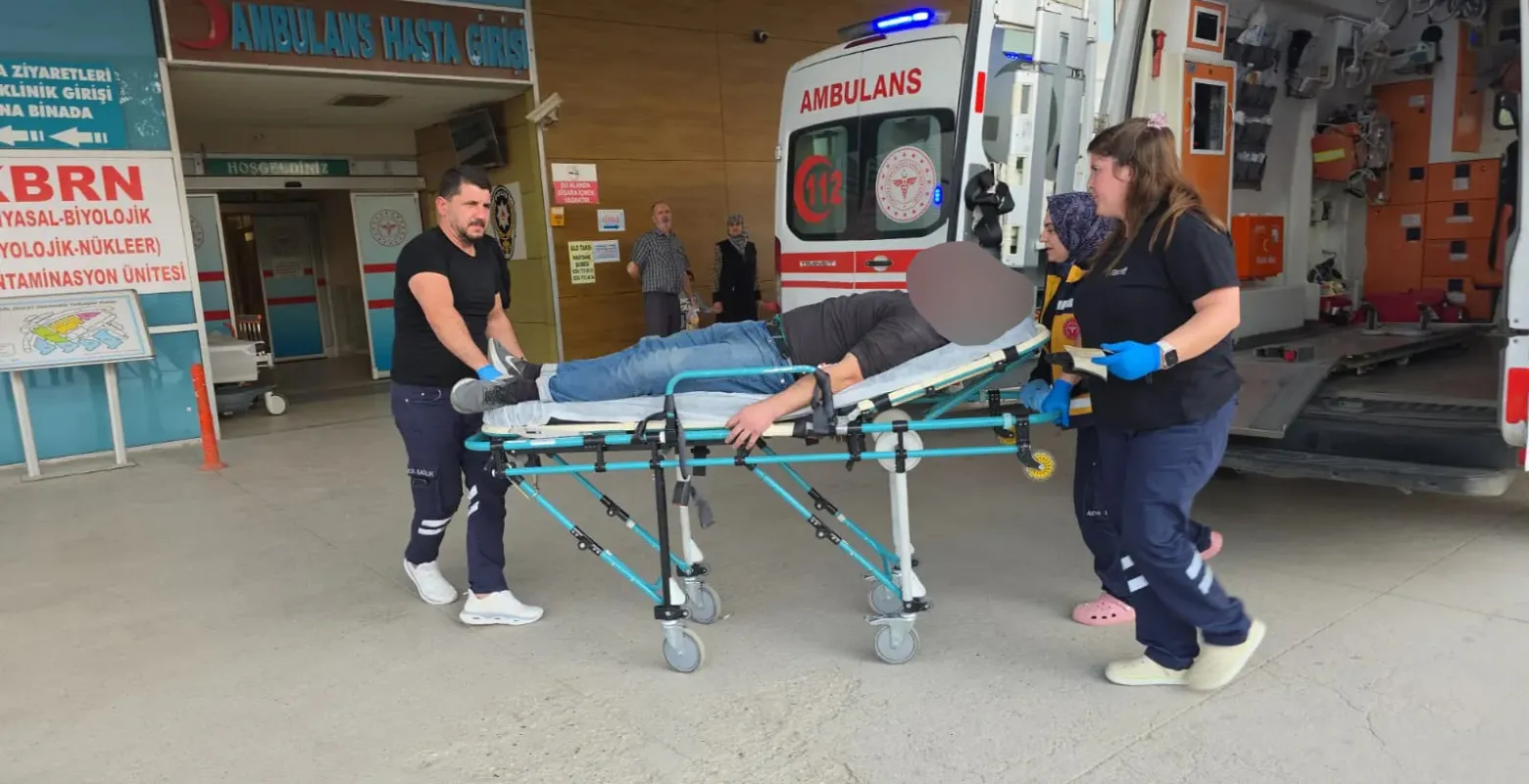 İnegöl'de direksiyon başında fenalaştı