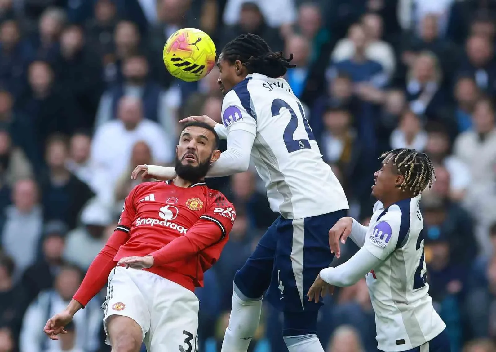 Tottenham ile Manchester United 2-2 Berabere Kaldı