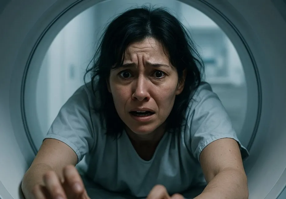 Şaka gibi olay, MR Cihazında Unutulan Kadın Kendi Çabasıyla Çıktı